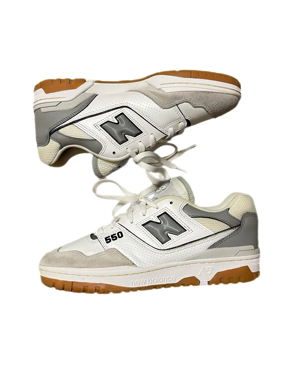 Like New! New Balance 550 Men’s White Sneakers